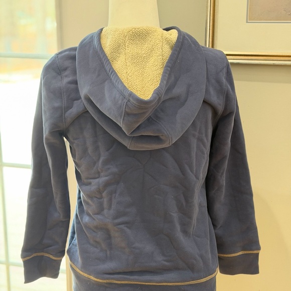 L.L.Bean Boys Full Zip Hoodie – Blue – Size M (10–12) - Picture 4 of 9